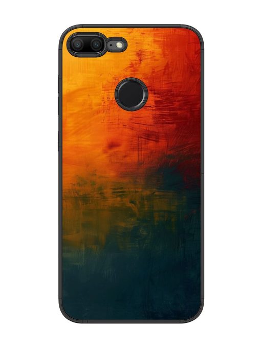 Golden Hour Canvas Glossy Soft Edge Case for Honor 9 Lite Chachhi