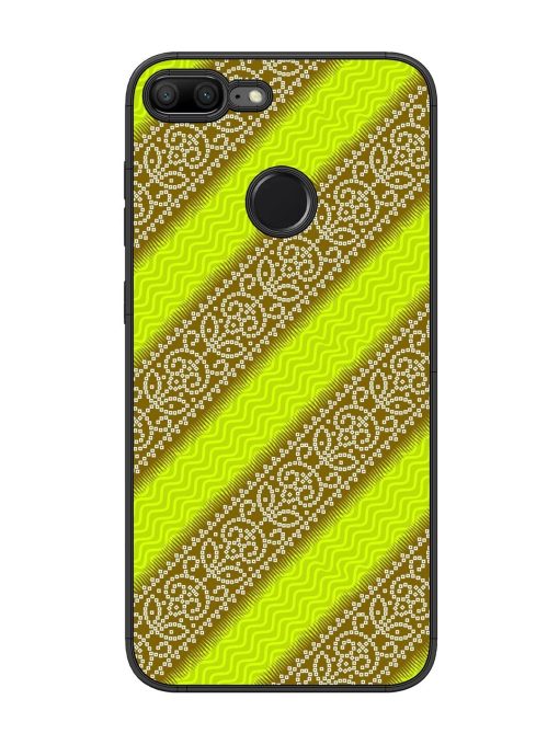 Golden Bandana Bliss Glossy Soft Edge Case for Honor 9 Lite Chachhi