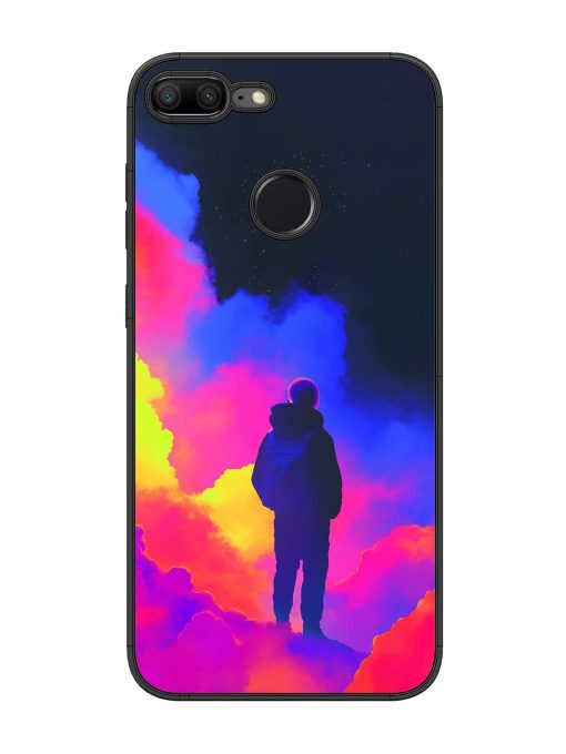 Cosmic Wanderer Glossy Soft Edge Case for Honor 9 Lite Chachhi