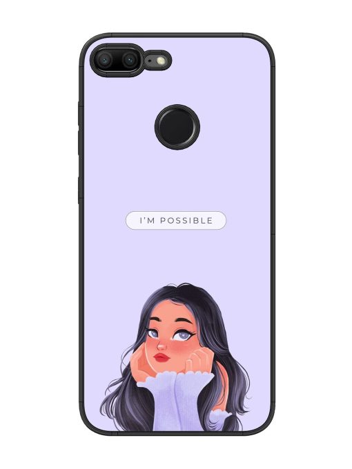 Im Possible Glossy Soft Edge Case for Honor 9 Lite Chachhi