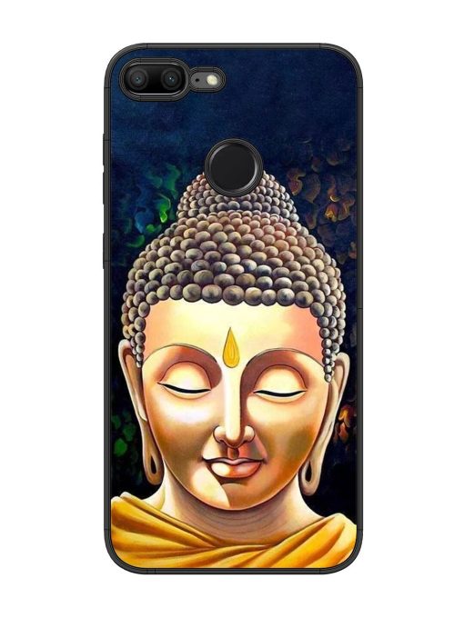 Buddha Face Glossy Soft Edge Case for Honor 9 Lite Chachhi