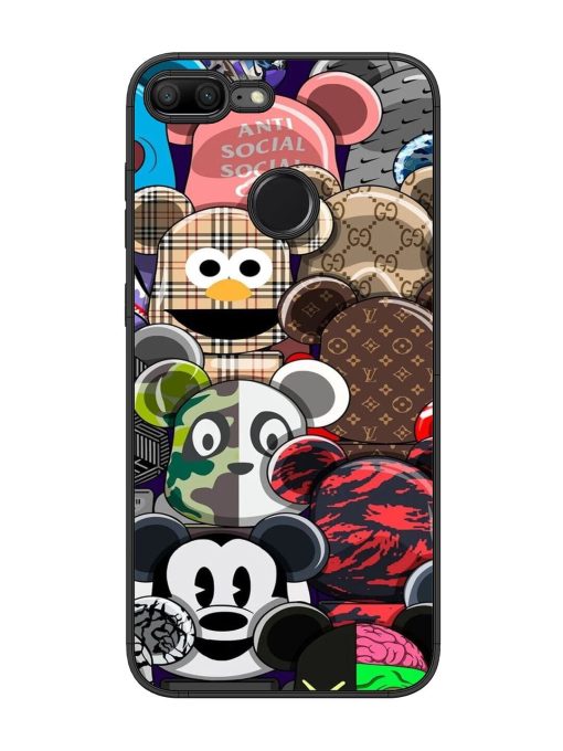 Streetwear Bearbrick Extravaganza Glossy Soft Edge Case for Honor 9 Lite Chachhi