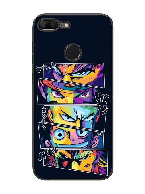 One Piece Powerhouse Glossy Soft Edge Case for Honor 9 Lite Chachhi