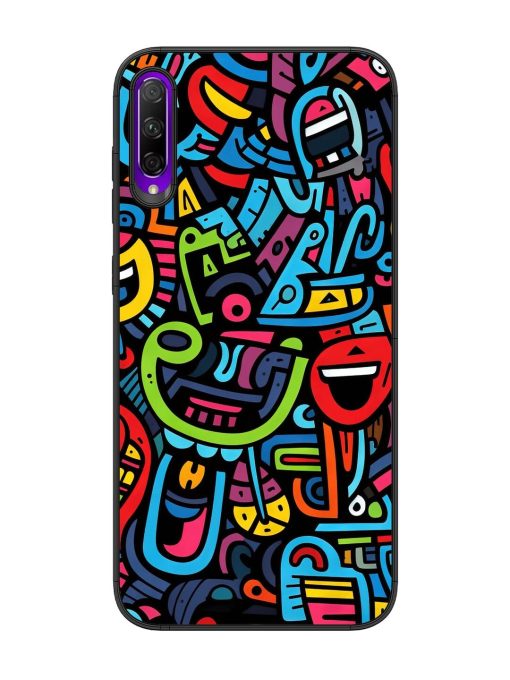 Doodlephoria Glossy Soft Edge Case for Honor 9X Pro Chachhi