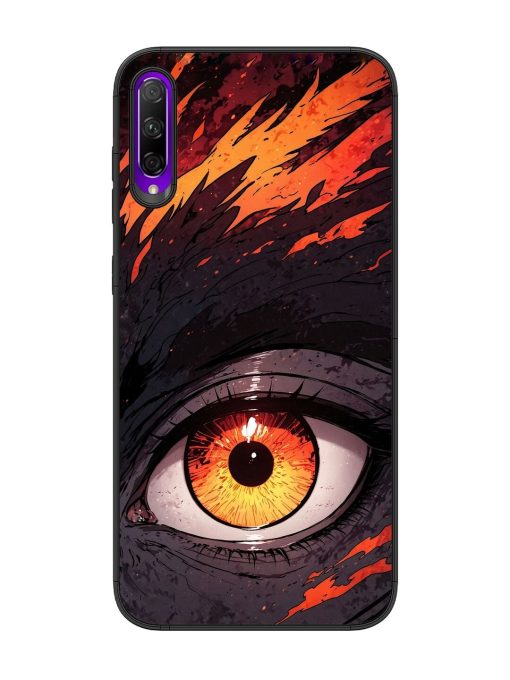 Inferno Gaze Glossy Soft Edge Case for Honor 9X Pro Chachhi