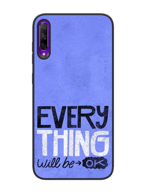 Hopeful Hues Glossy Soft Edge Case for Honor 9X Pro Chachhi