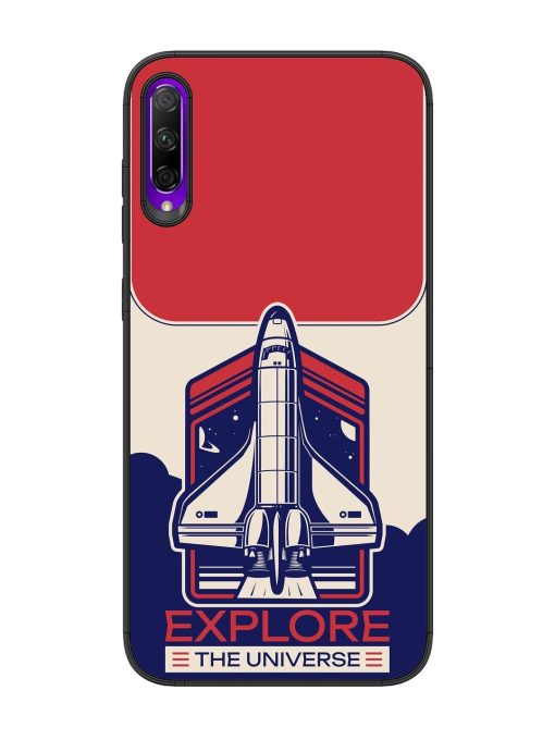 Cosmic Voyage Glossy Soft Edge Case for Honor 9X Pro Chachhi