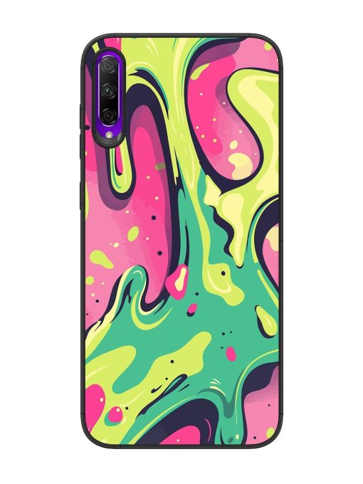 Gooey Grooves Glossy Soft Edge Case for Honor 9X Pro Chachhi