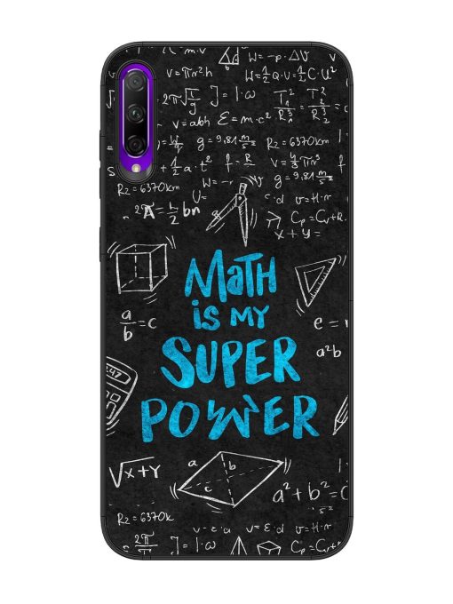 Math Magic Glossy Soft Edge Case for Honor 9X Pro Chachhi