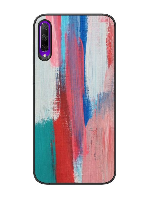 Colorful Chaos Glossy Soft Edge Case for Honor 9X Pro Chachhi