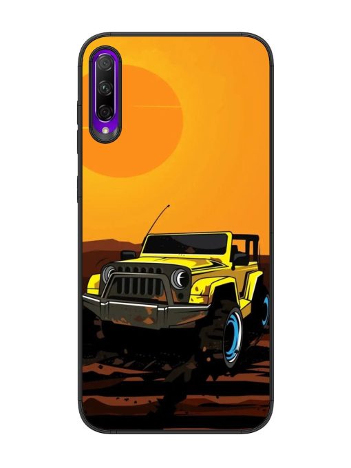 Sunset Cruise Glossy Soft Edge Case for Honor 9X Pro Chachhi