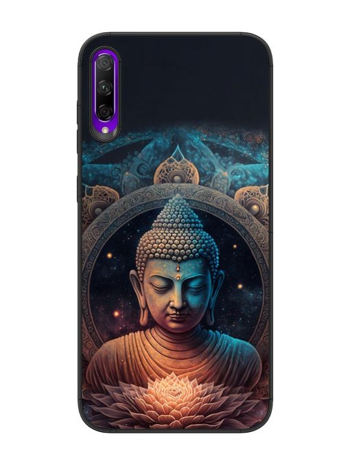 The Buddha Art Glossy Soft Edge Case for Honor 9X Pro Chachhi