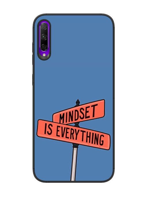 Mindset Matters Glossy Soft Edge Case for Honor 9X Pro Chachhi