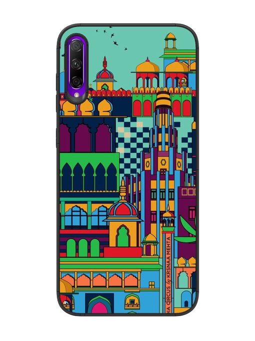 Indian Tapestry Glossy Soft Edge Case for Honor 9X Pro Chachhi