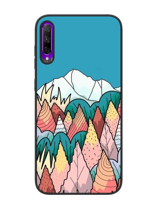 Mountain Dreamscape Glossy Soft Edge Case for Honor 9X Pro Chachhi