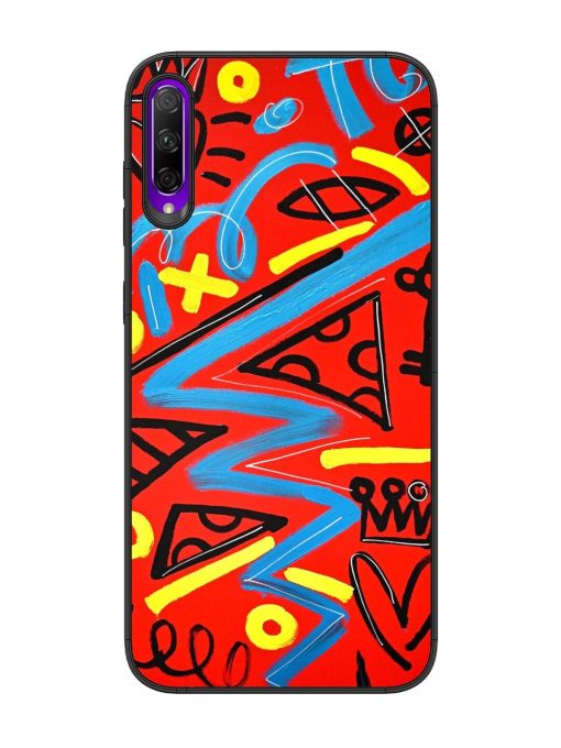 Groovy Garden Glossy Soft Edge Case for Honor 9X Pro Chachhi