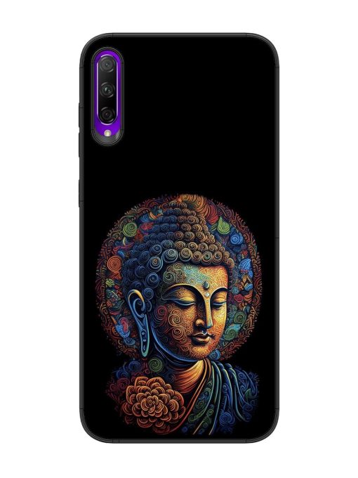 Stained Glass Serenity Glossy Soft Edge Case for Honor 9X Pro Chachhi