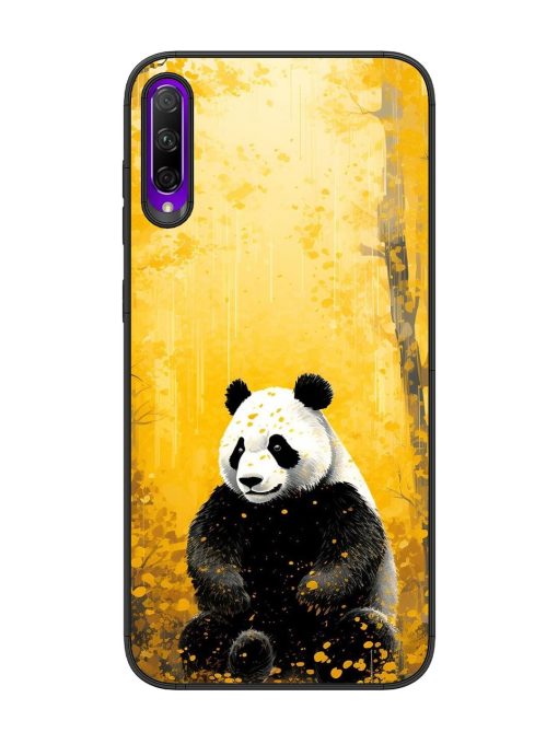 Golden Solitude Glossy Soft Edge Case for Honor 9X Pro Chachhi