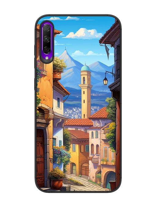 Tuscan Twilight Glossy Soft Edge Case for Honor 9X Pro Chachhi