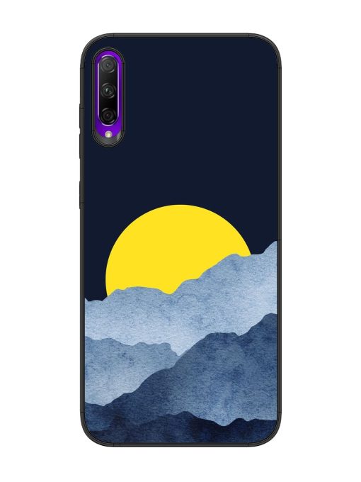 Golden Hour Horizon Glossy Soft Edge Case for Honor 9X Pro Chachhi