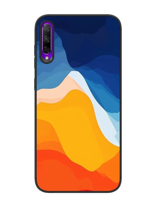 Liquid Landscape Glossy Soft Edge Case for Honor 9X Pro Chachhi