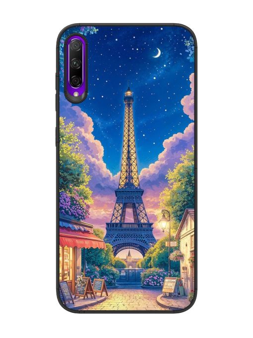 Twilight In Paris Glossy Soft Edge Case for Honor 9X Pro Chachhi