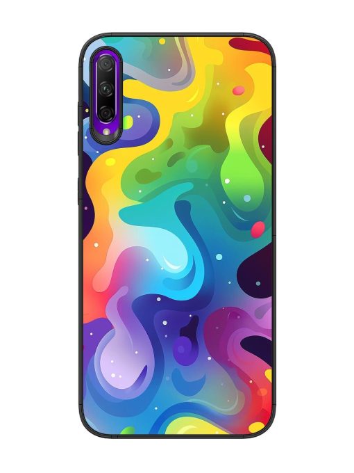 Rainbow River Glossy Soft Edge Case for Honor 9X Pro Chachhi