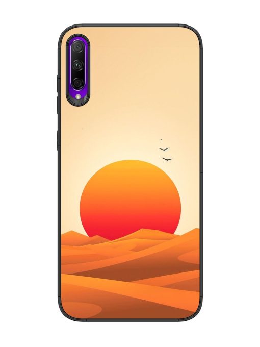 Desert Sunset Glossy Soft Edge Case for Honor 9X Pro Chachhi