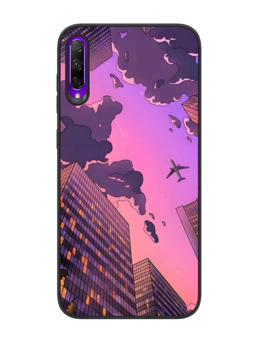 Urban Twilight Glossy Soft Edge Case for Honor 9X Pro Chachhi