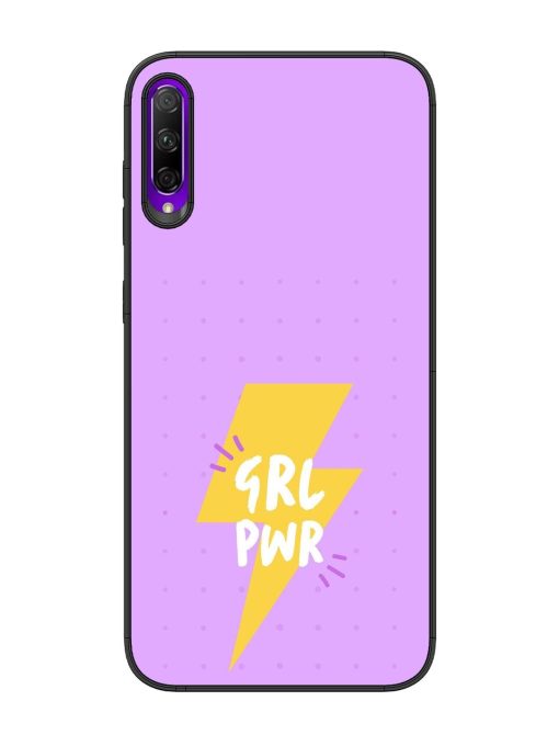 Girl Power Spark Glossy Soft Edge Case for Honor 9X Pro Chachhi