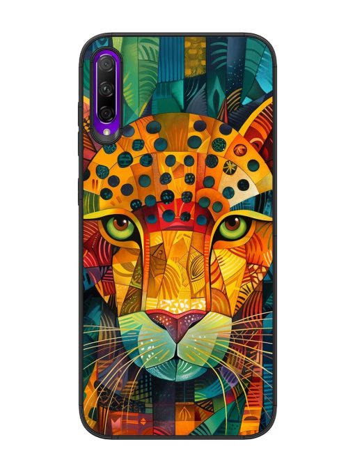 Mosaic Majesty Glossy Soft Edge Case for Honor 9X Pro Chachhi