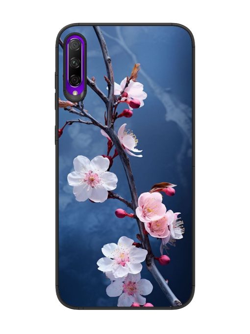 Delicate Blossoms Glossy Soft Edge Case for Honor 9X Pro Chachhi