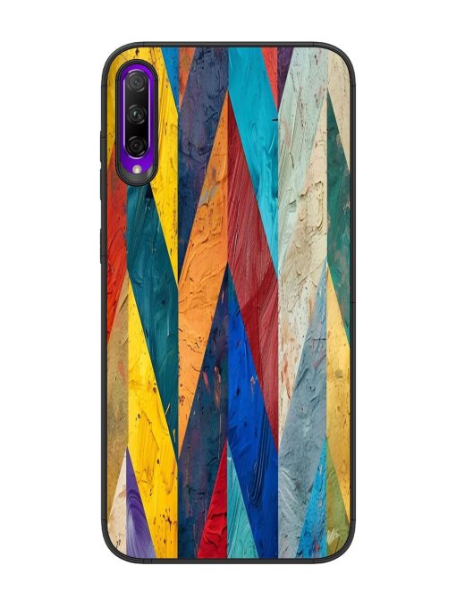 Abstract Tapestry Glossy Soft Edge Case for Honor 9X Pro Chachhi