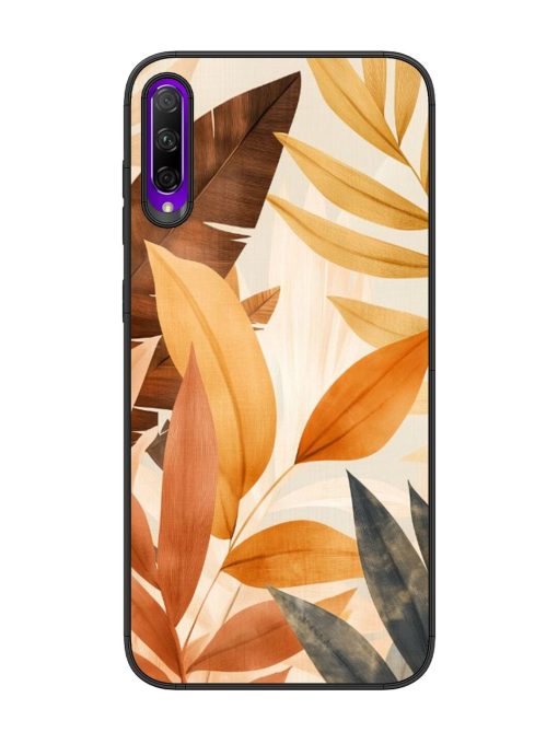 Earthy Elegance Glossy Soft Edge Case for Honor 9X Pro Chachhi