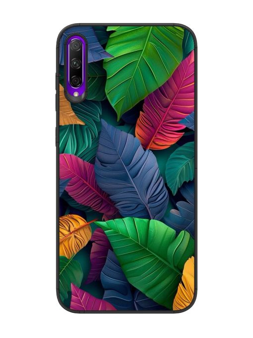 Tropical Tapestry Glossy Soft Edge Case for Honor 9X Pro Chachhi