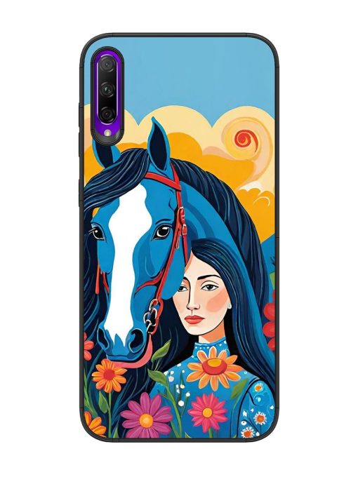 Equine Enchantment Glossy Soft Edge Case for Honor 9X Pro Chachhi