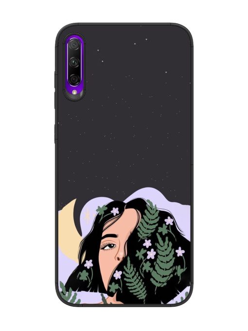 Lunar Lullaby Glossy Soft Edge Case for Honor 9X Pro Chachhi