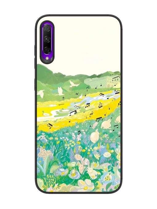 Melody In Bloom Glossy Soft Edge Case for Honor 9X Pro Chachhi