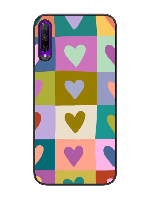 Box Of Hearts Glossy Soft Edge Case for Honor 9X Pro Chachhi