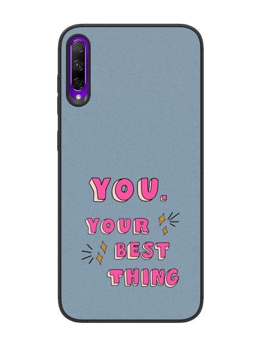 Self-Love Sparkles Glossy Soft Edge Case for Honor 9X Pro Chachhi