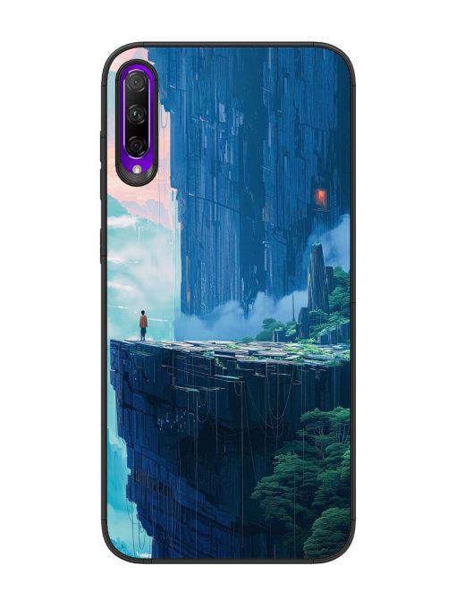 Solitude In The Sky Glossy Soft Edge Case for Honor 9X Pro Chachhi