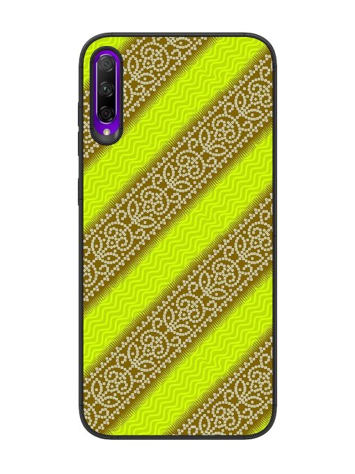 Golden Bandana Bliss Glossy Soft Edge Case for Honor 9X Pro Chachhi