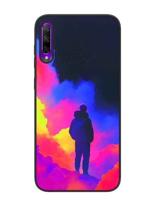 Cosmic Wanderer Glossy Soft Edge Case for Honor 9X Pro Chachhi