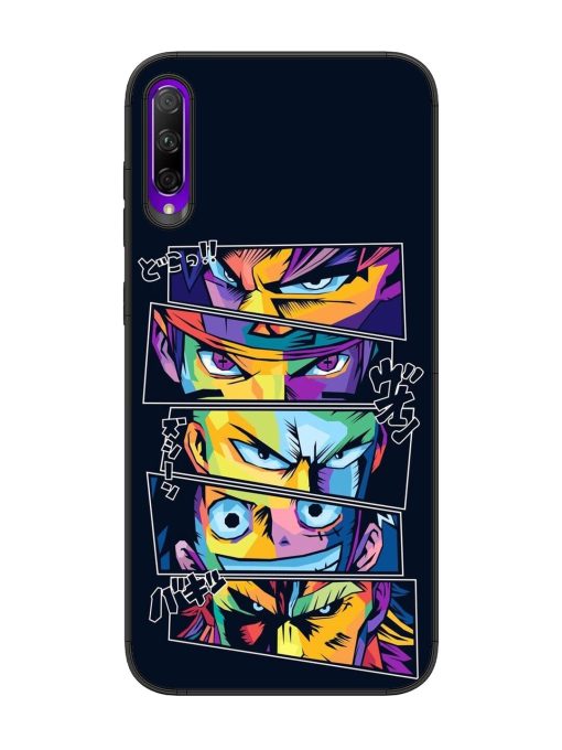 One Piece Powerhouse Glossy Soft Edge Case for Honor 9X Pro Chachhi