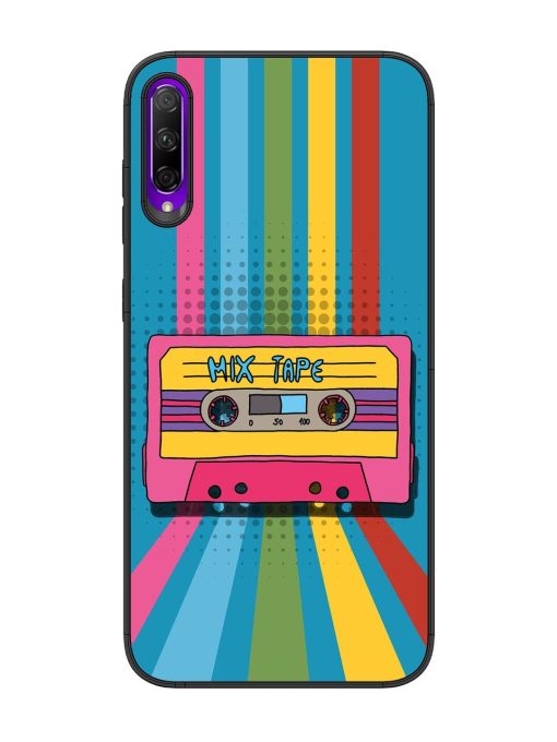 Retro Cassette Tapes Glossy Soft Edge Case for Honor 9X Pro Chachhi