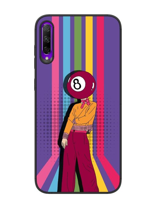 Eight Ball Fashionista Glossy Soft Edge Case for Honor 9X Pro Chachhi