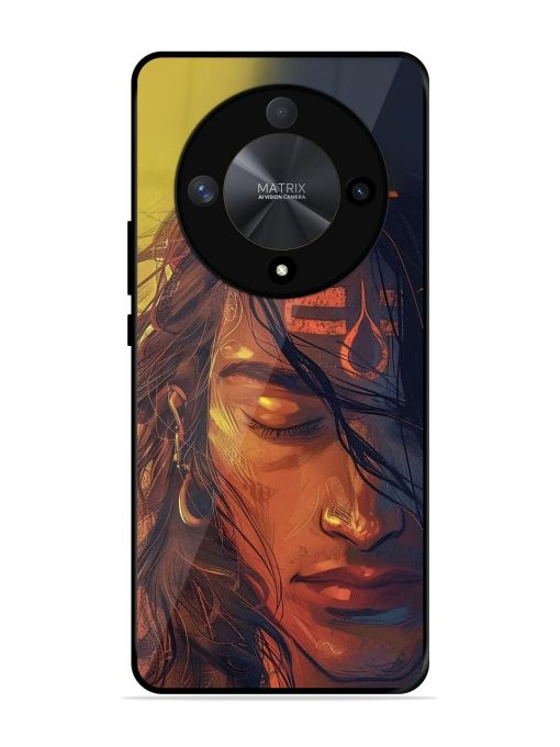 Tranquil Shiva Glossy Soft Edge Case for Honor X9b (5G) Chachhi