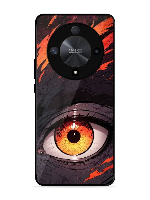 Inferno Gaze Glossy Soft Edge Case for Honor X9b (5G) Chachhi