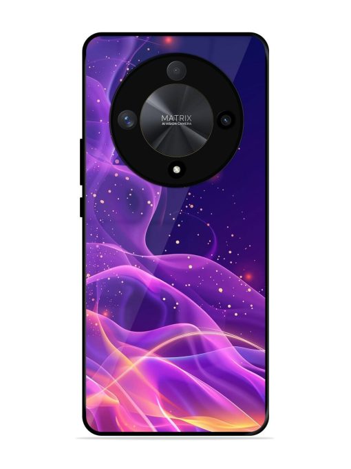 Cosmic Currents Glossy Soft Edge Case for Honor X9b (5G) Chachhi