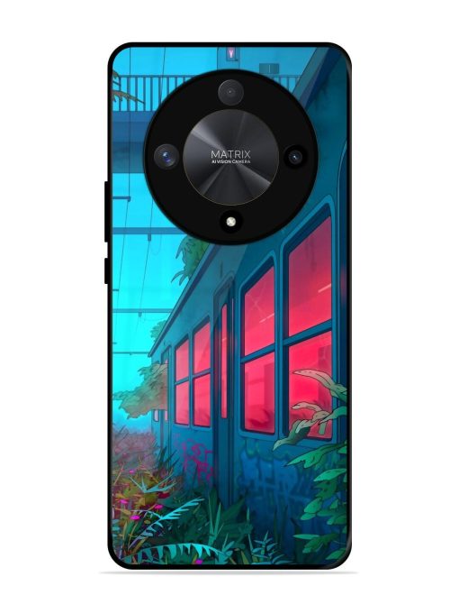 Urban Jungle Glossy Soft Edge Case for Honor X9b (5G) Chachhi